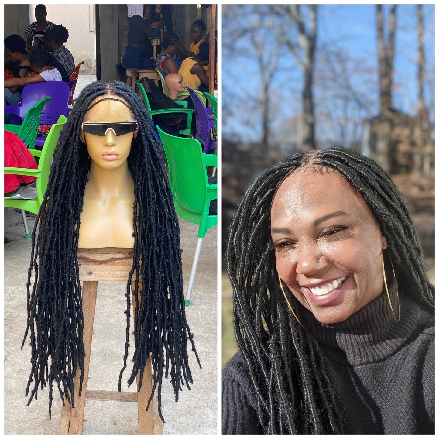 Destress Faux Locs - Carla