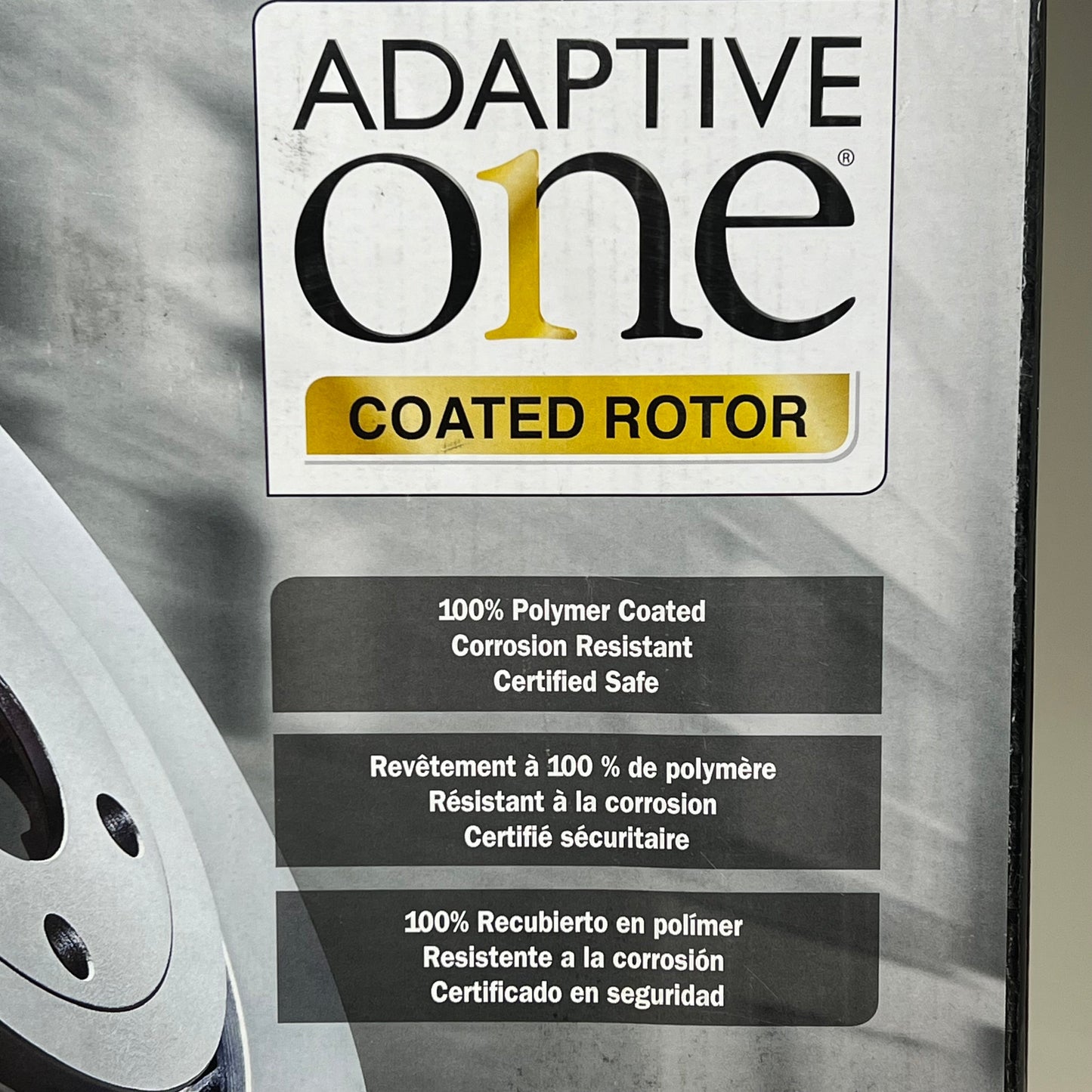 ADAPTIVE ONE Vented Cast Iron Poly Coated Rotor Cadillac/Chevrolet/GMC 882457CR