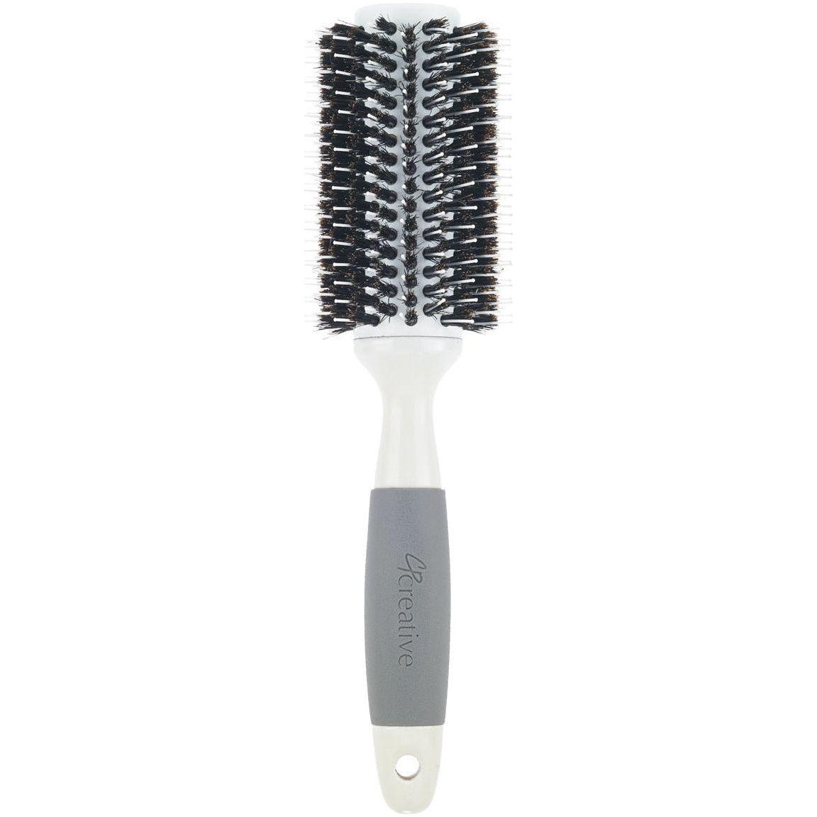 Ceramic Barrel Round Boar Bristle & Nylon Mix Hair Brush