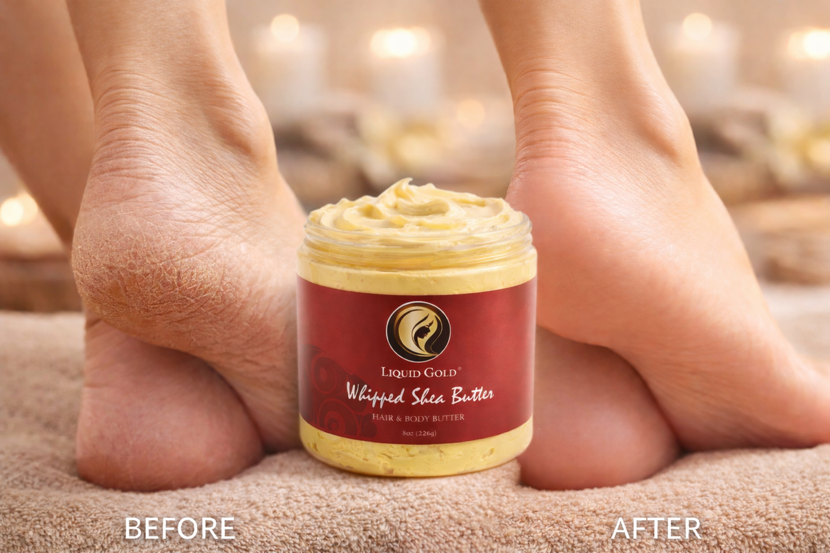 Whipped Shea Butter - Hair and Body Butter Honey Fragrance 8oz
