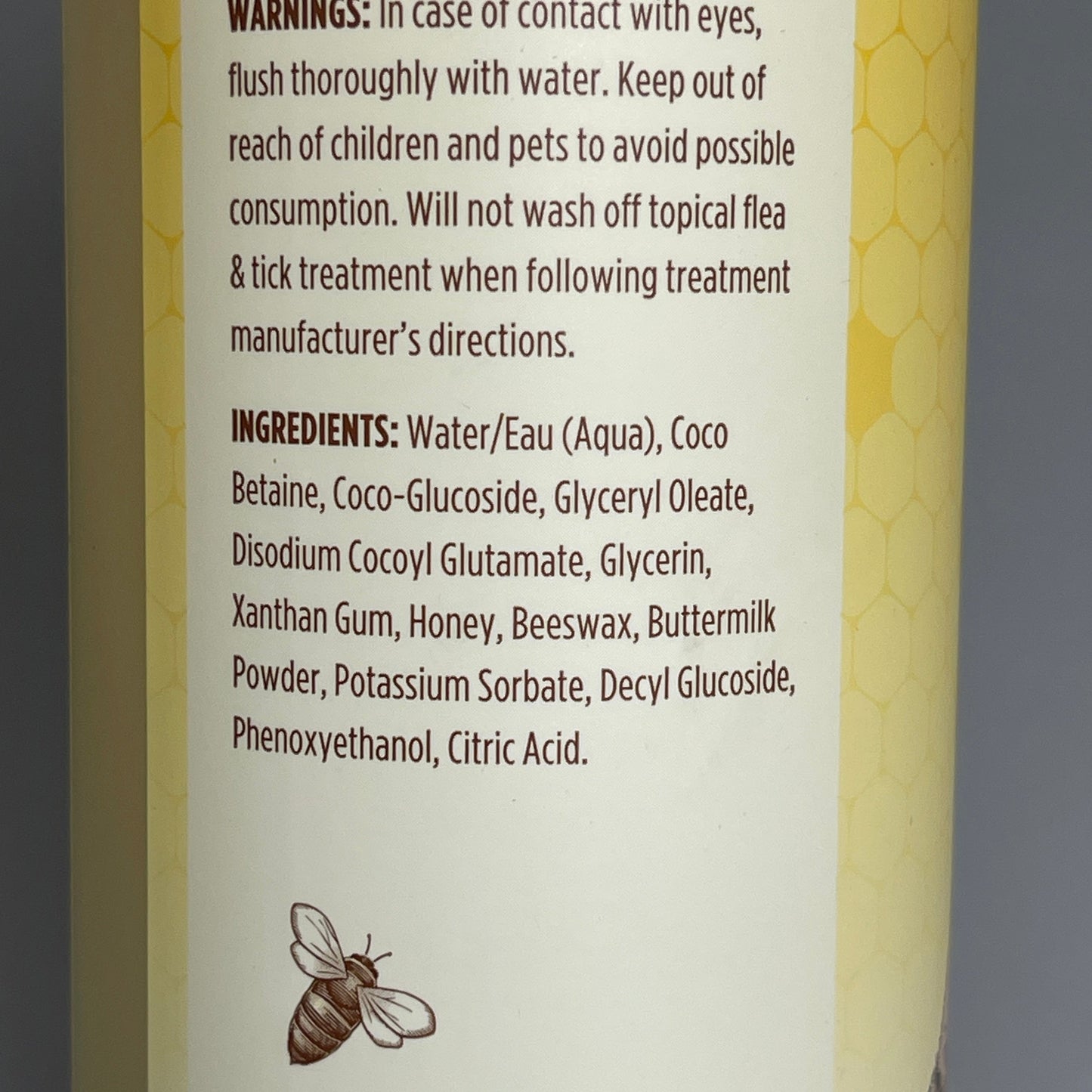 BURT'S BEE'S For Puppies Tearless Shampoo W/Buttermilk 16 oz FFP7263-01