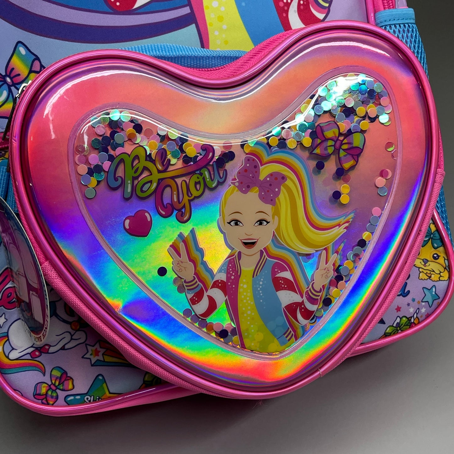 ACCESSORY INNOVATIONS JOJO Siwa 5-PK Nickelodeon “Be You” Backpack & Lunch Bag Pink