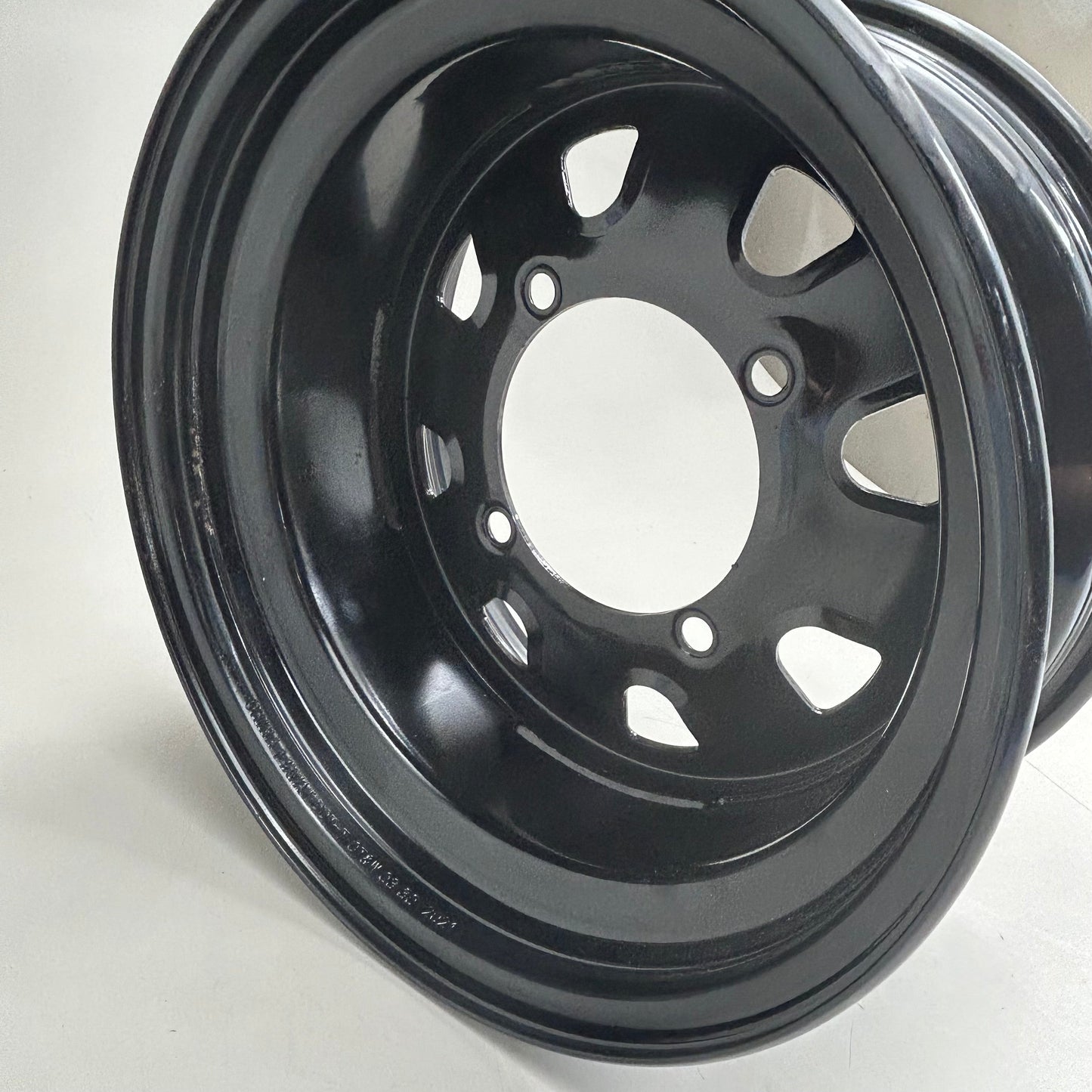 ITP Delta Steel Wheel For Arctic Car, Kaw KAF1000 & POL General 1000 14"x7" Black 1422755014B