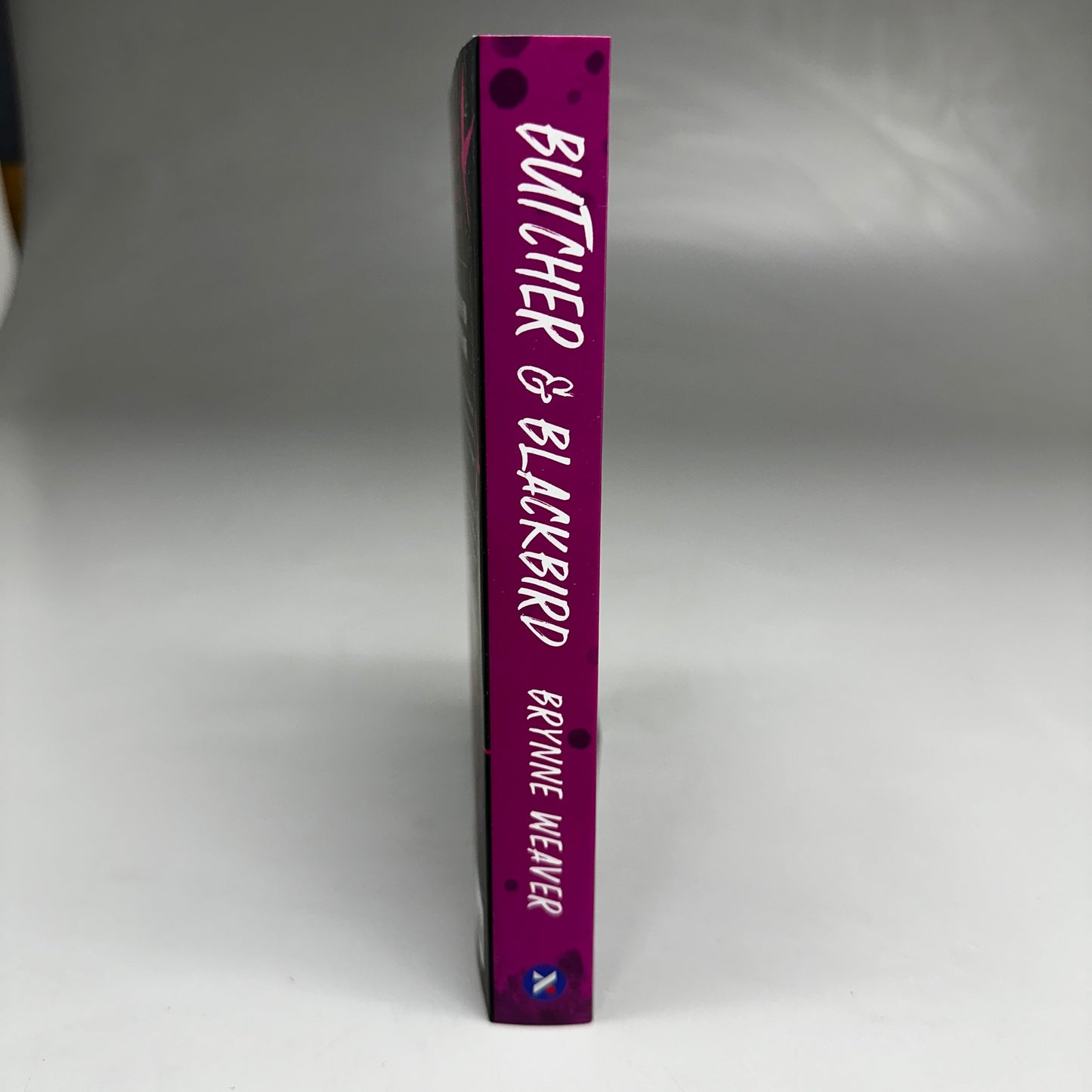 BRYNNE WEAVER Butcher & Blackbird: The Ruinous Love Trilogy 5.5"x8" Black & Purple