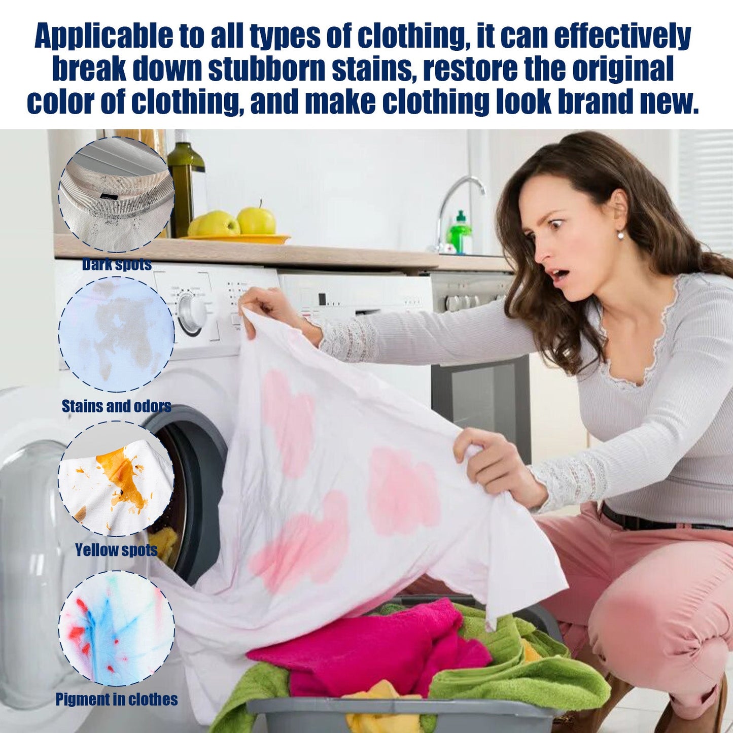 Cleaning Guardian Beads, Gently Clean Oil Stains And Stains With Long Lasting Fragrance Laundry Gel