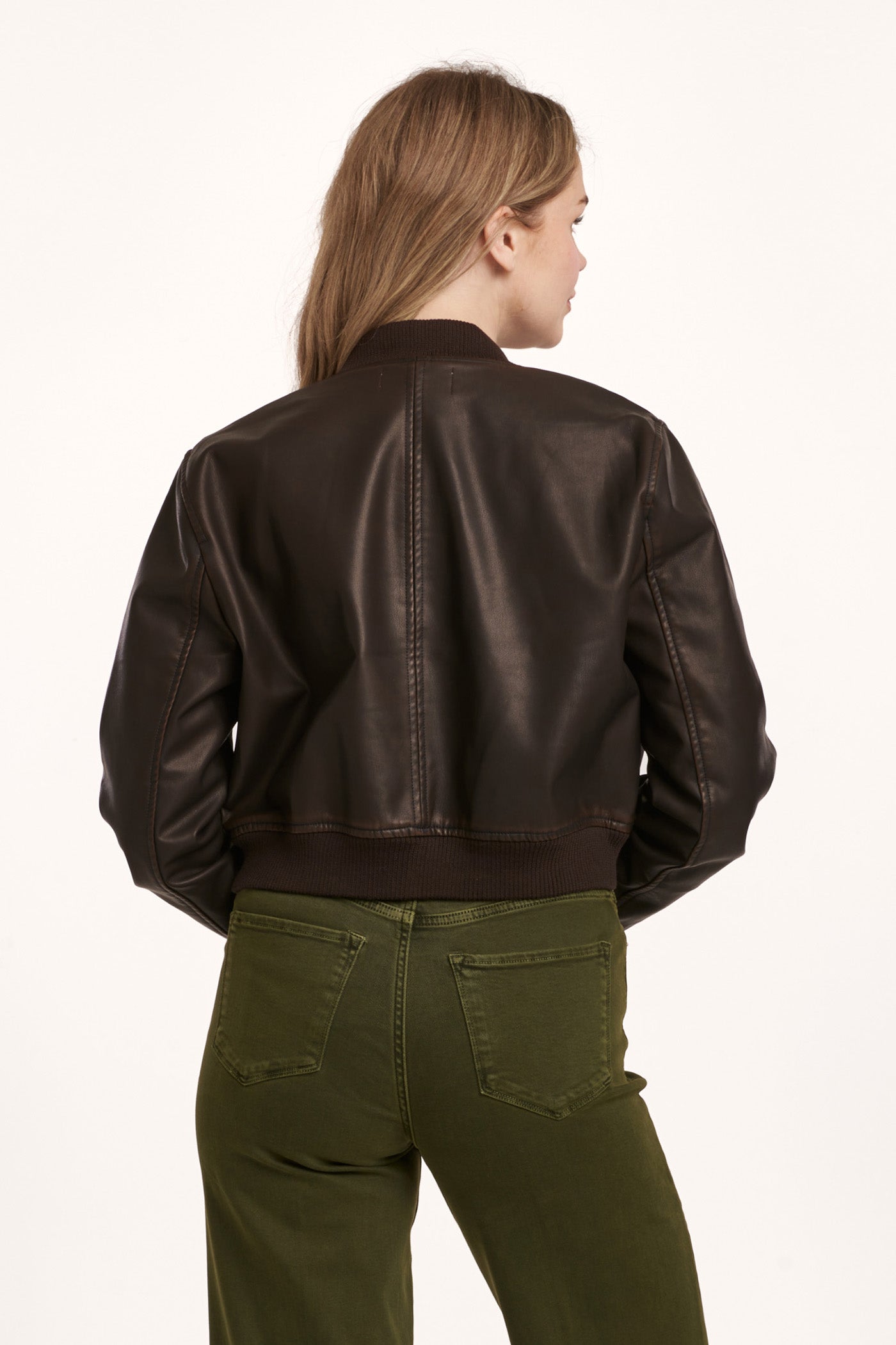 Inez Relaxed Fit Vegan Jacket