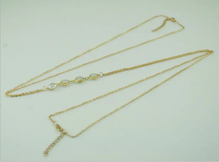 Style Loft Collection Crystal Pendant Body Necklace