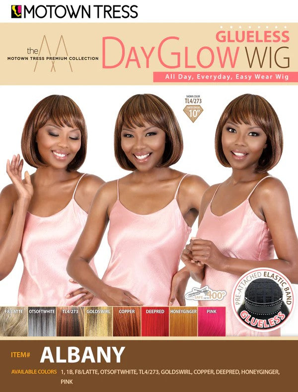 The Motown Tress Premium Collection Glueless Day Glowing Wig Albany