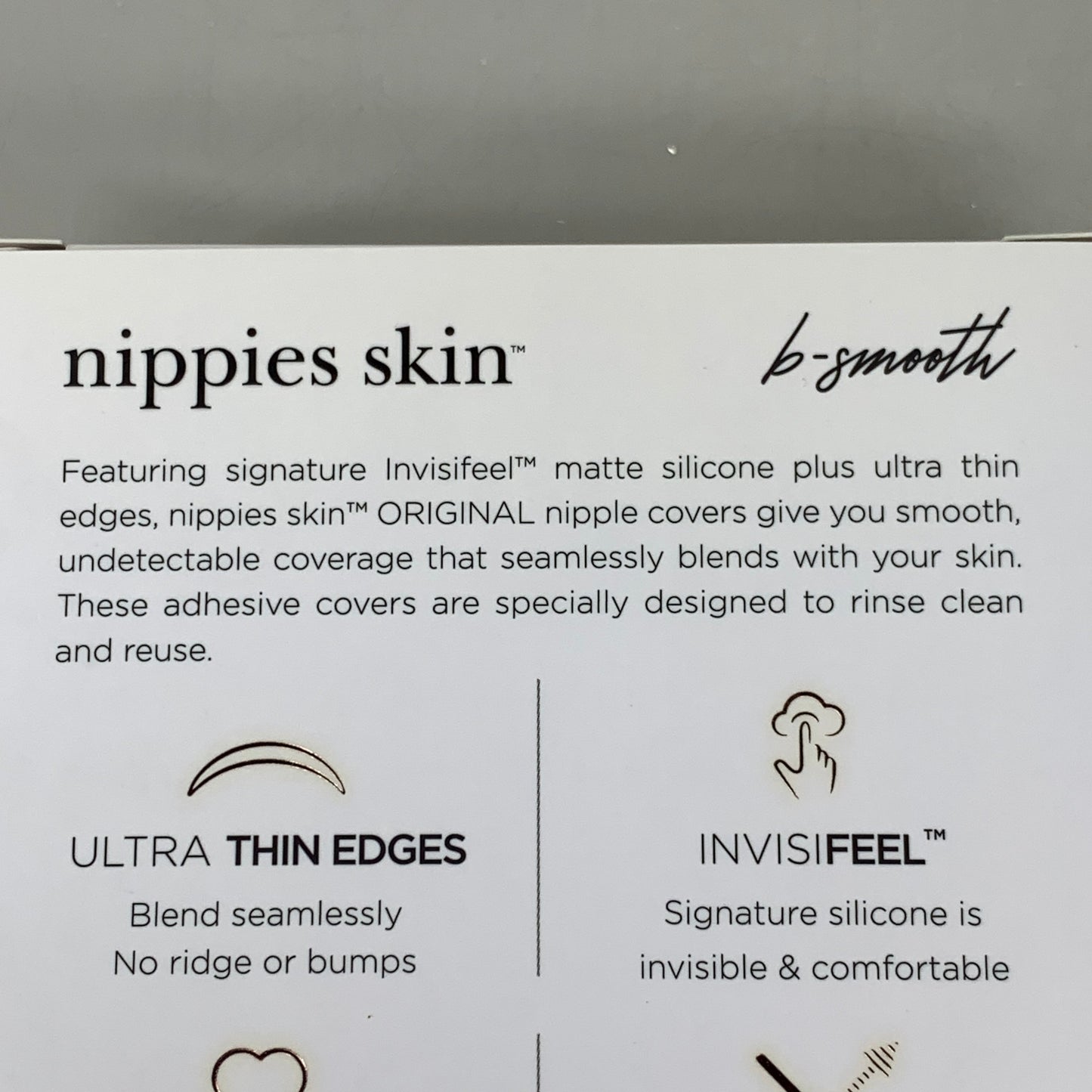 NIPPIES SKIN Original Nipple Cover Smooth Coverage Caramel 1 Pair 1021