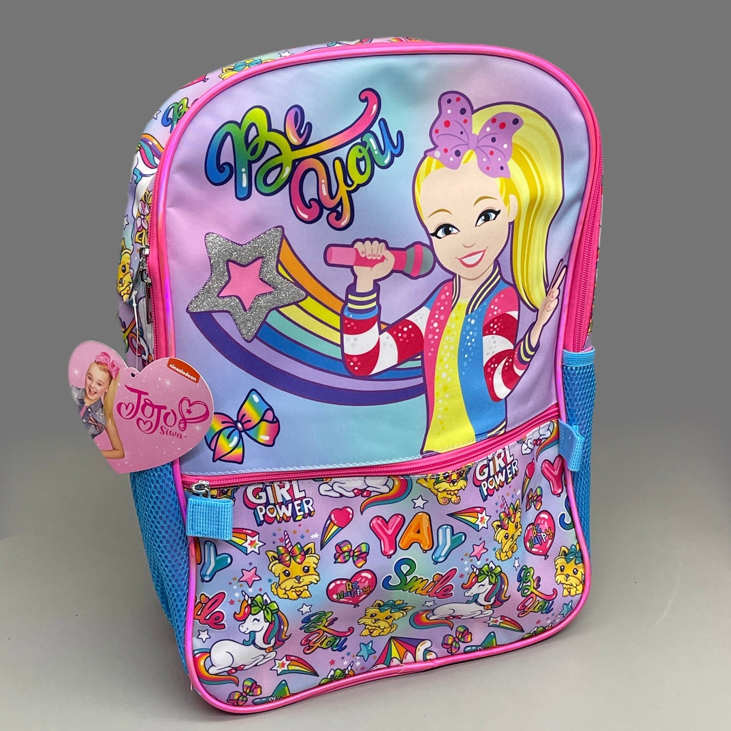 ACCESSORY INNOVATIONS JOJO Siwa 5-PK Nickelodeon “Be You” Backpack & Lunch Bag Pink