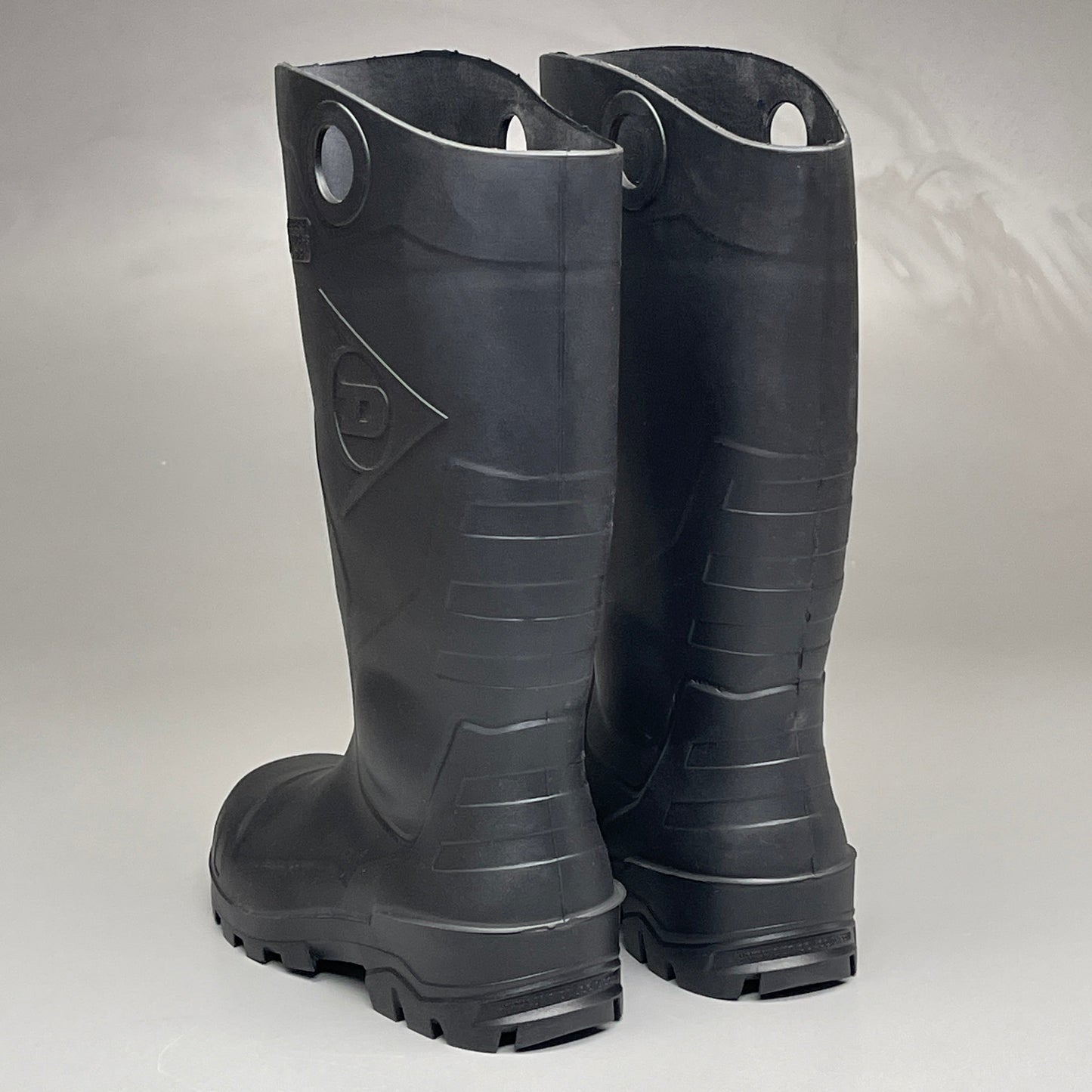 DUNLOP Steel Toe Safety Boots Waterproof Sz M 4 W 6 Black 86776