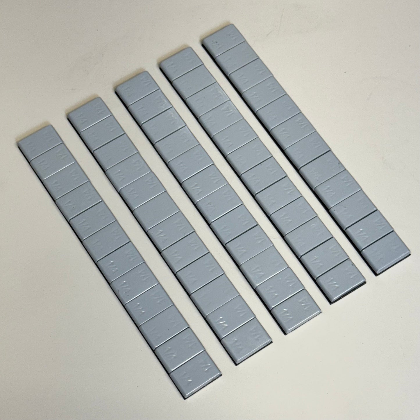 IVES 1 Box of 48 Strips Adhesive Steel Wheel Weights Sz 6” L x 0.8” W FE-365ET