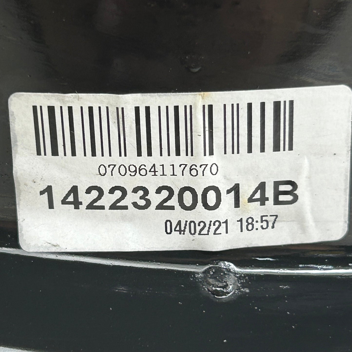 ITP Delta Steel Wheel For Arctic Car, Kaw KAF1000 & POL General 1000 14"x7" Black 1422755014B