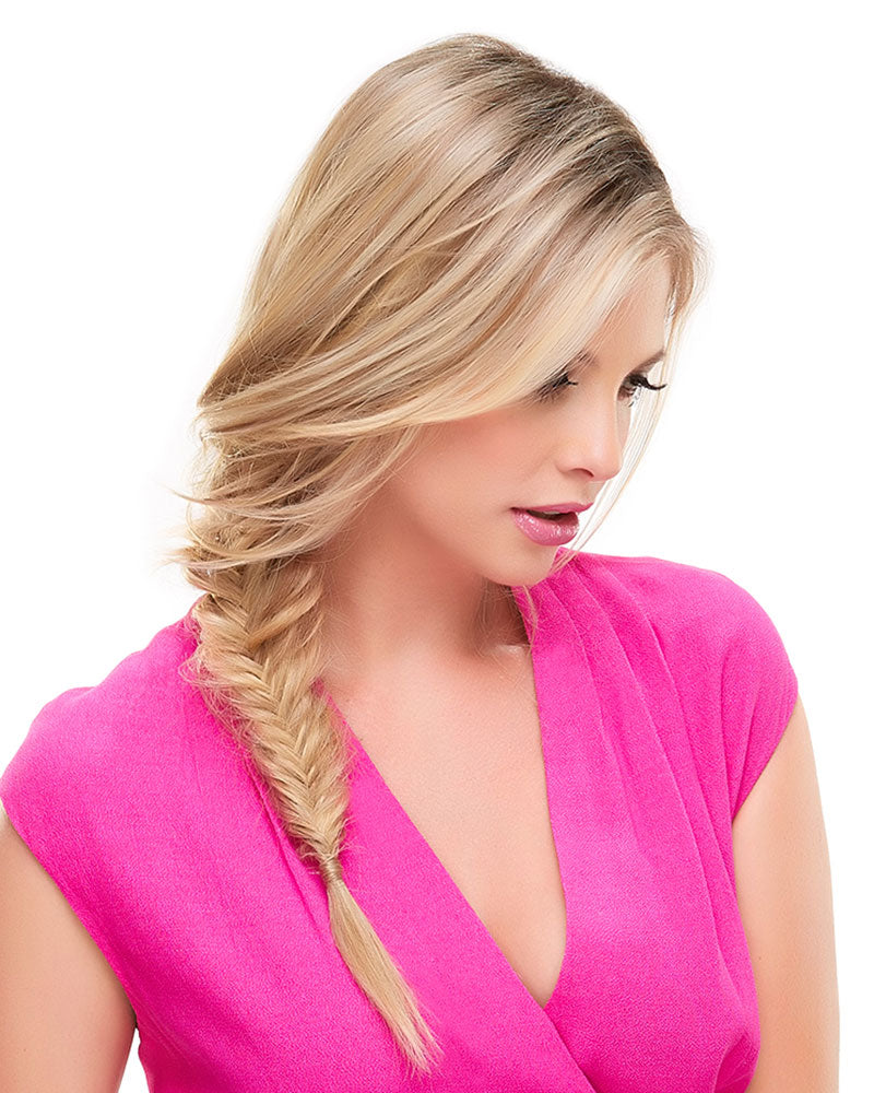 EasiPart HD XL 12 inch | Monofilament Clip-in Crown Volumizer Topper by Jon Renau