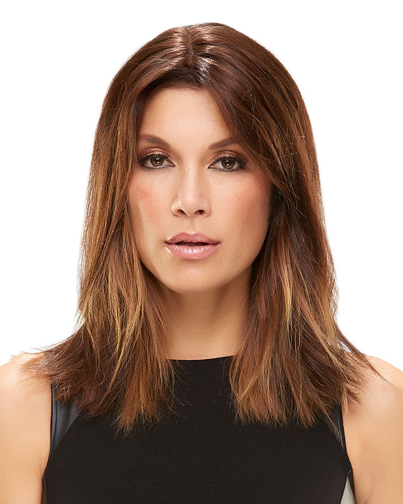 EasiPart HD 18 inch | Monofilament Clip-in Crown Volumizer Topper by Jon Renau