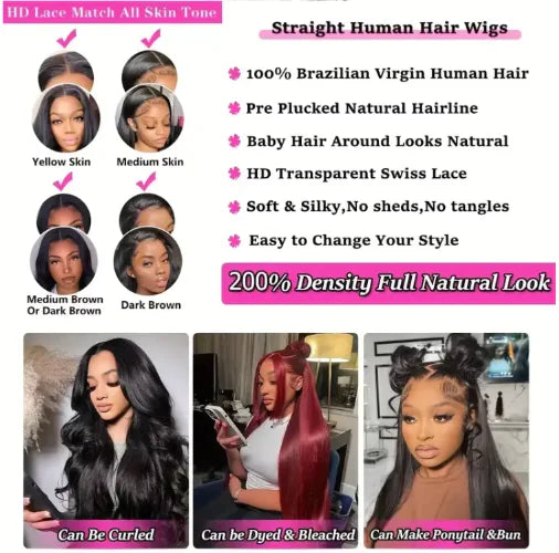 Style Loft Collection Authentic Human Hair No Glue Wig