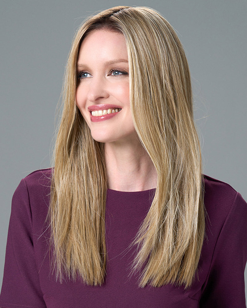Veronica (Exclusive) | Lace Front & Monofilament Human Hair Blend Wig by Envy