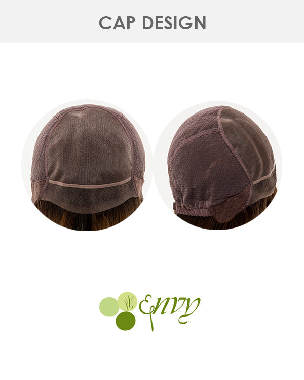 Veronica (Exclusive) | Lace Front & Monofilament Human Hair Blend Wig by Envy