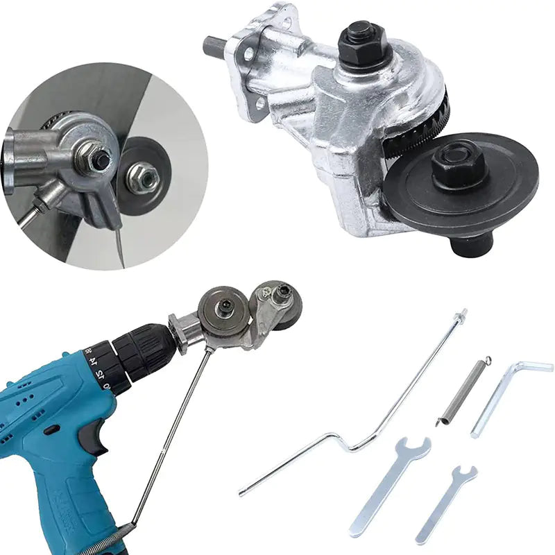 Style Loft Collection ToolStyle Electric Drill Sheet Metal Cutter Attachment Tool