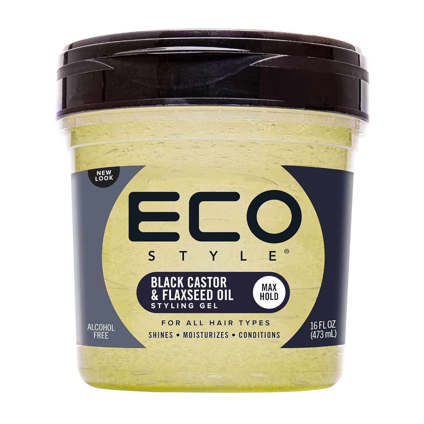 Eco Style Black Castor Oil & Flaxseed Oil