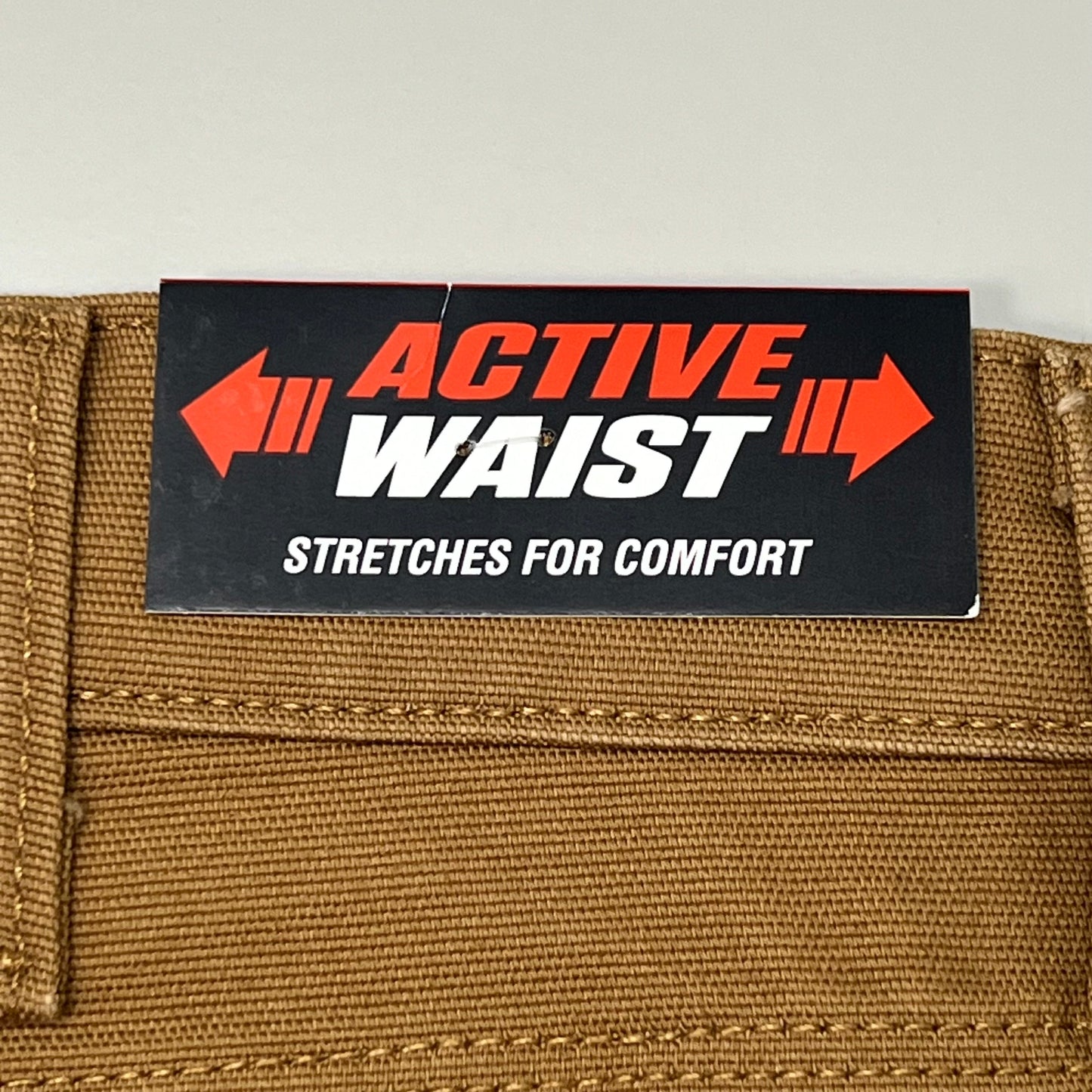 DICKIES Flex Regular Fit Double Knee Pant Men's Sz 42X32 Stonewashed Brown Duck
