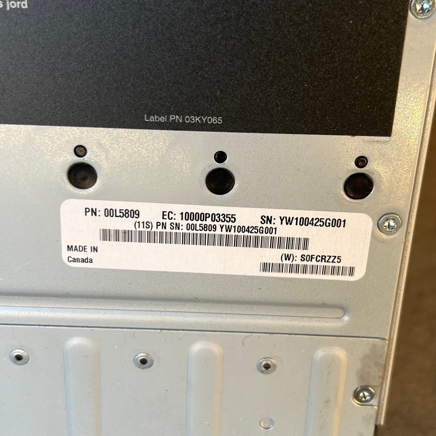 IBM CPC Processor Drawer Main Control Unit MT 3931 FRU Sz 19"x8.5"x35" (New Other)