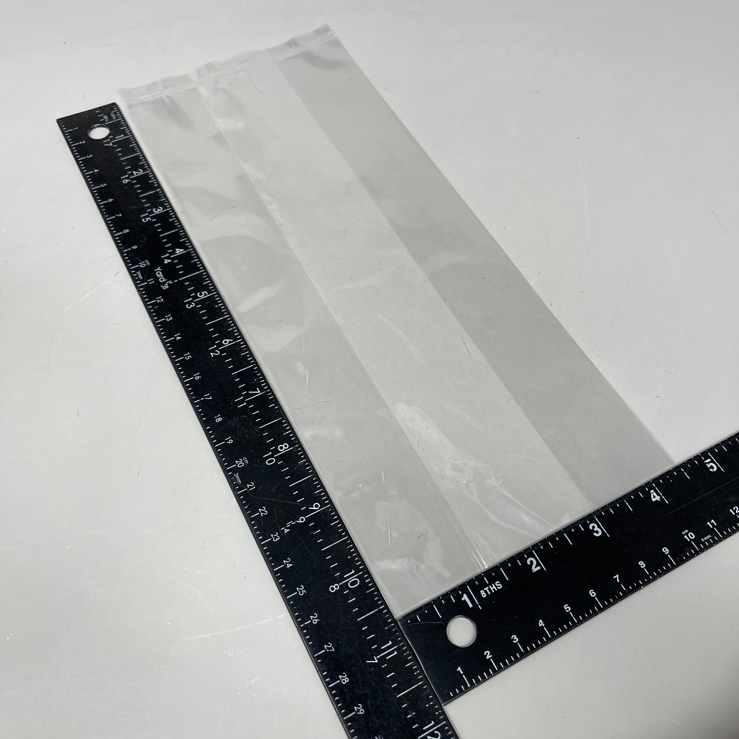 (100 PACK) Clear Gusseted Poly Plastic Bags Candy Cookie 1.5 Mil 4.5"x 2.75"x 10.75"