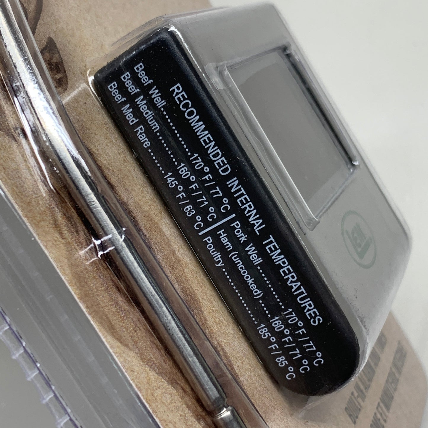 LEM Digital Thermometer w/ Build in Alarm and Timer Magnet Hole for Hanging 1423