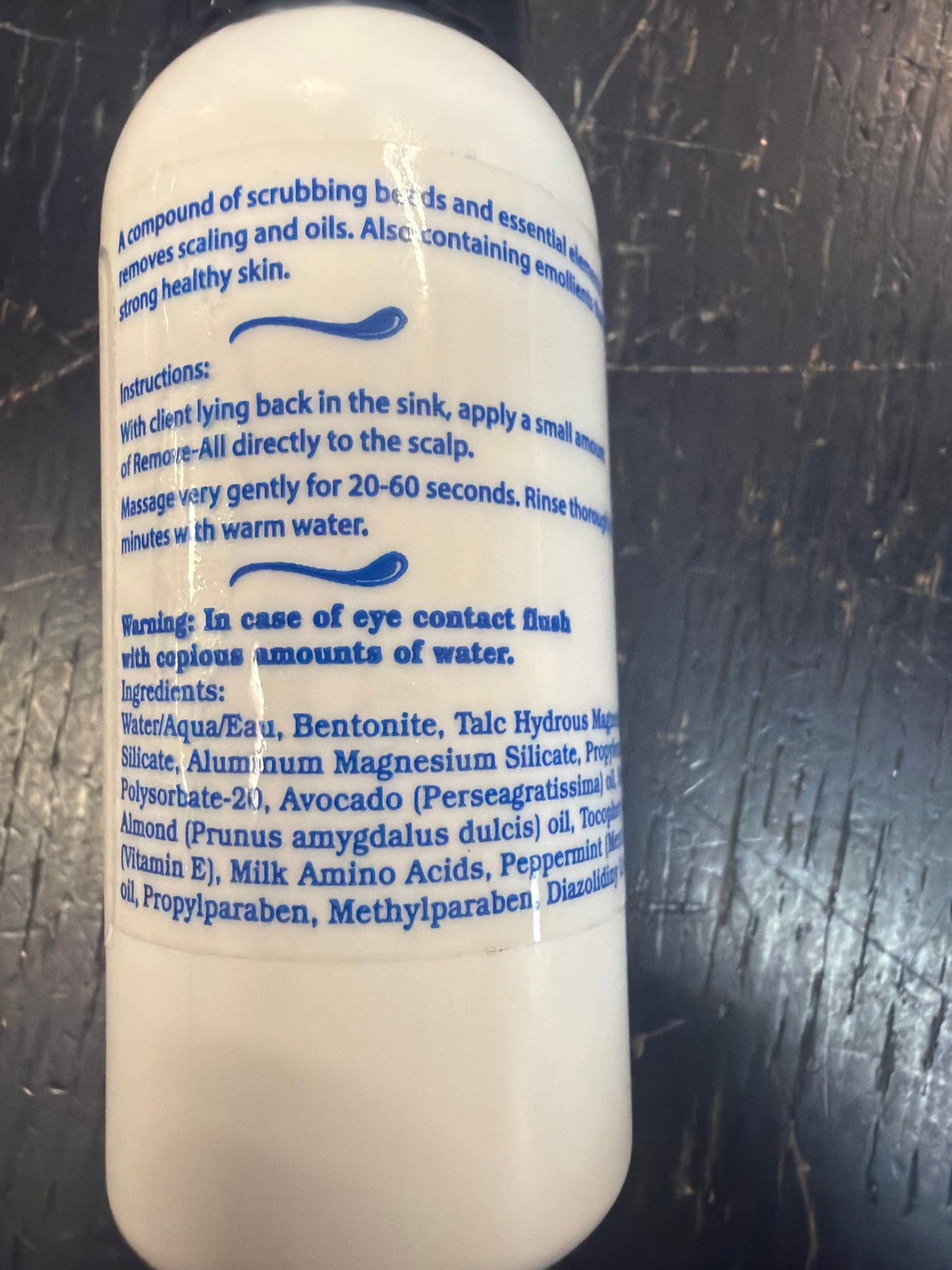 GhostBond Remove-All Scalp Exfoliating Gel 2oz small bottle