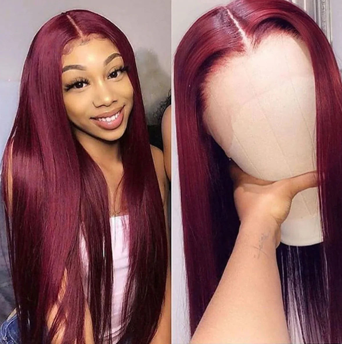 Style Loft Collection Napa Valley Lace Front Straight Human Hair Wig