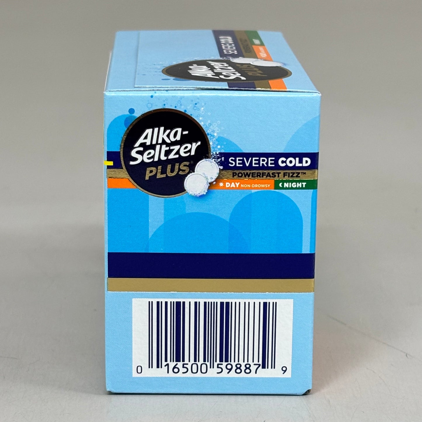 ZA@ ALKA-SELTSER PLUS (2 PACK, 24 TABLETS EACH) Severe Cold 16 Day + 8 Night Tabs BB 03/26 C