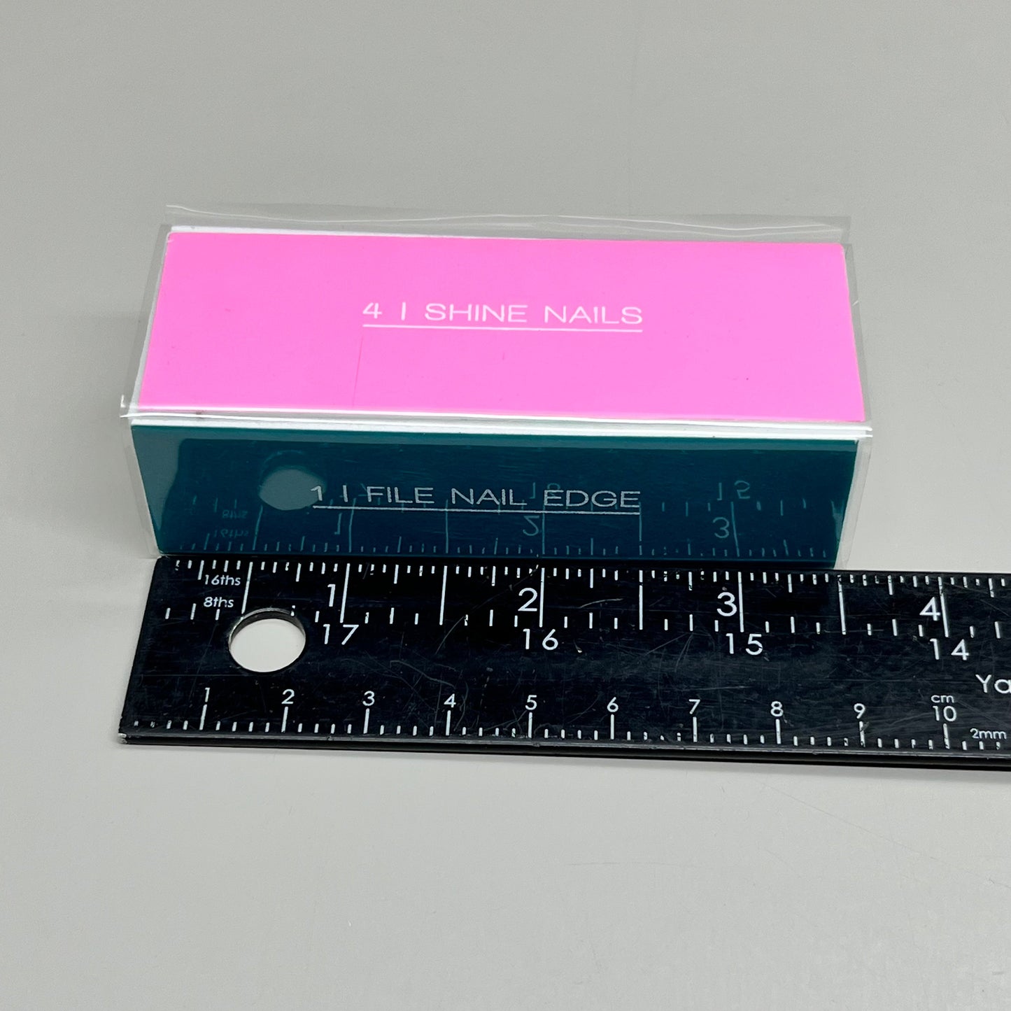 WALGREENS (6 PACK!) 4-Way Nail Buffer 3 1/2" Multi-Color WIC 254461