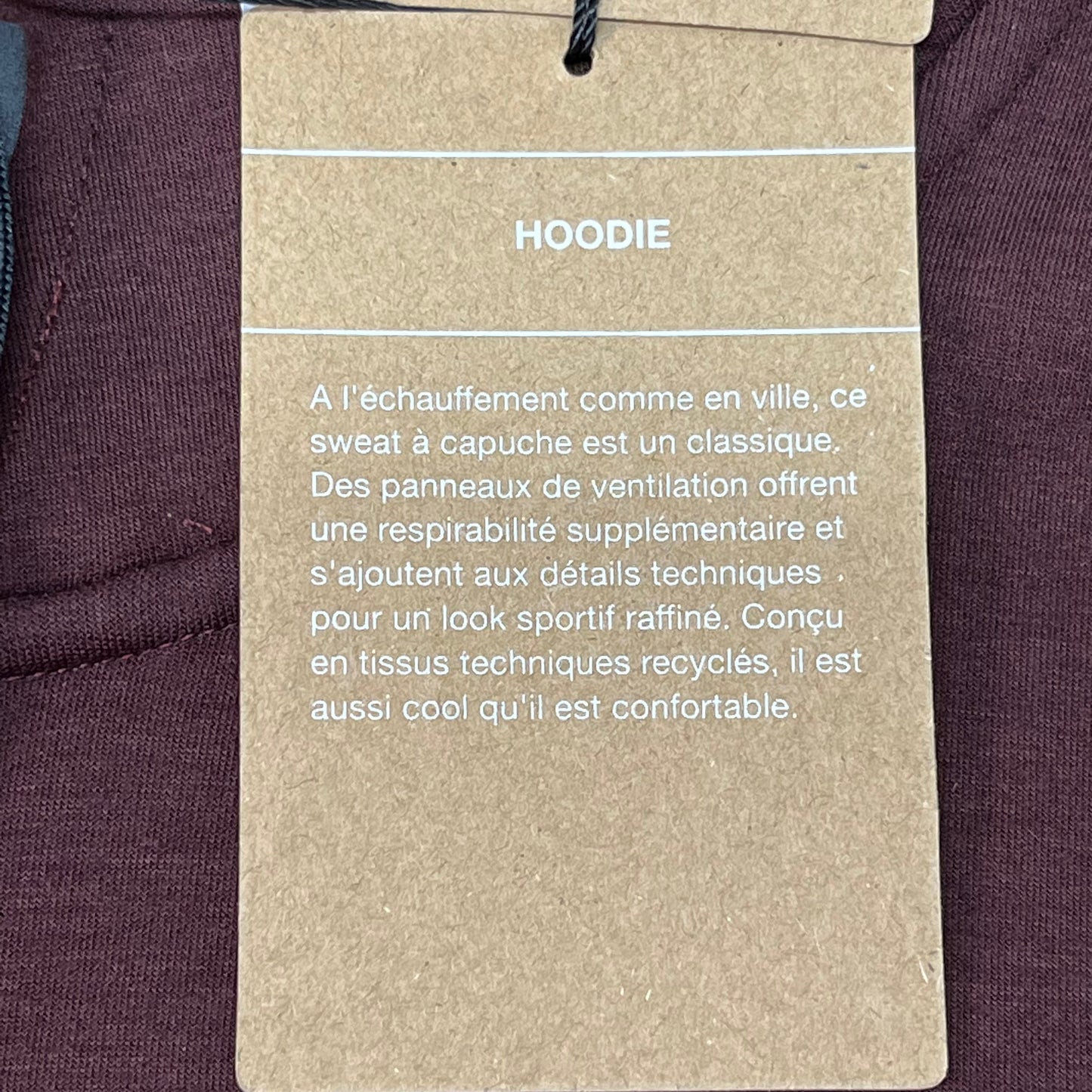 ON RUNNING Women's Active Wear Hoodie Sz-XLarge Mulberry 219.00346