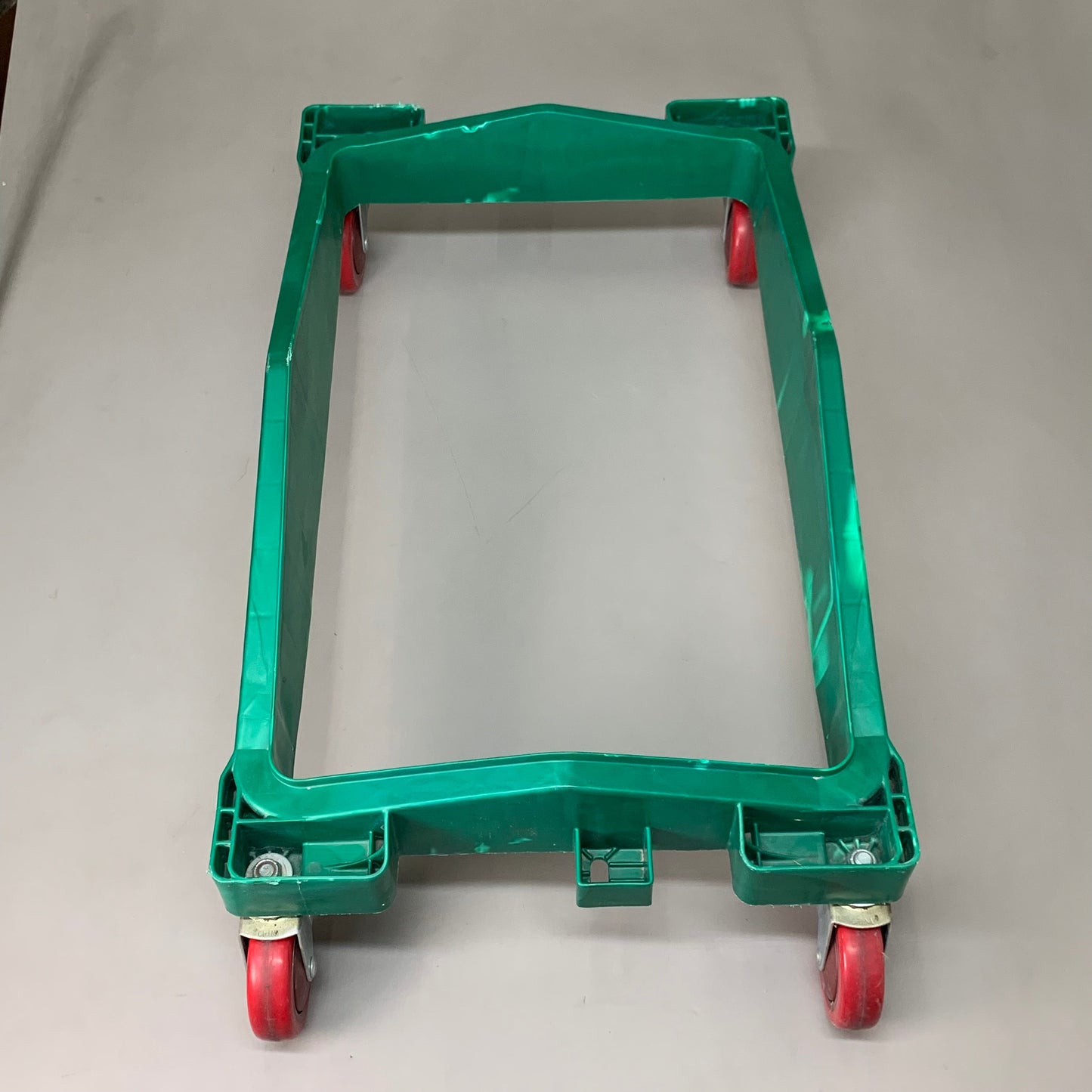 ALL AMERICAN Food Service Rolling Cart Dolly Green 19" X 32" (Used)