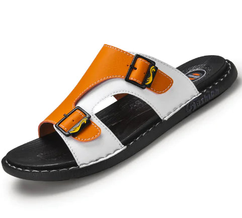 Style Loft Collection LoftLab Avelure Beachcruiser Leather Slippers