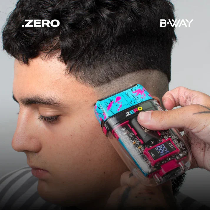 B-WAY Professional Barber Kit – Cordless Hair Clipper, Trimmer & Foil Shaver Set – New Five Clipper, DOT 1 Detail Trimmer & Zero Shaver for Fades, Haircuts, Detailing & Finishing