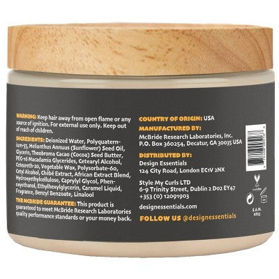 Design Essentials Chebe Braid & Twist-Out Styling Hair Pomade Creme 12oz - New