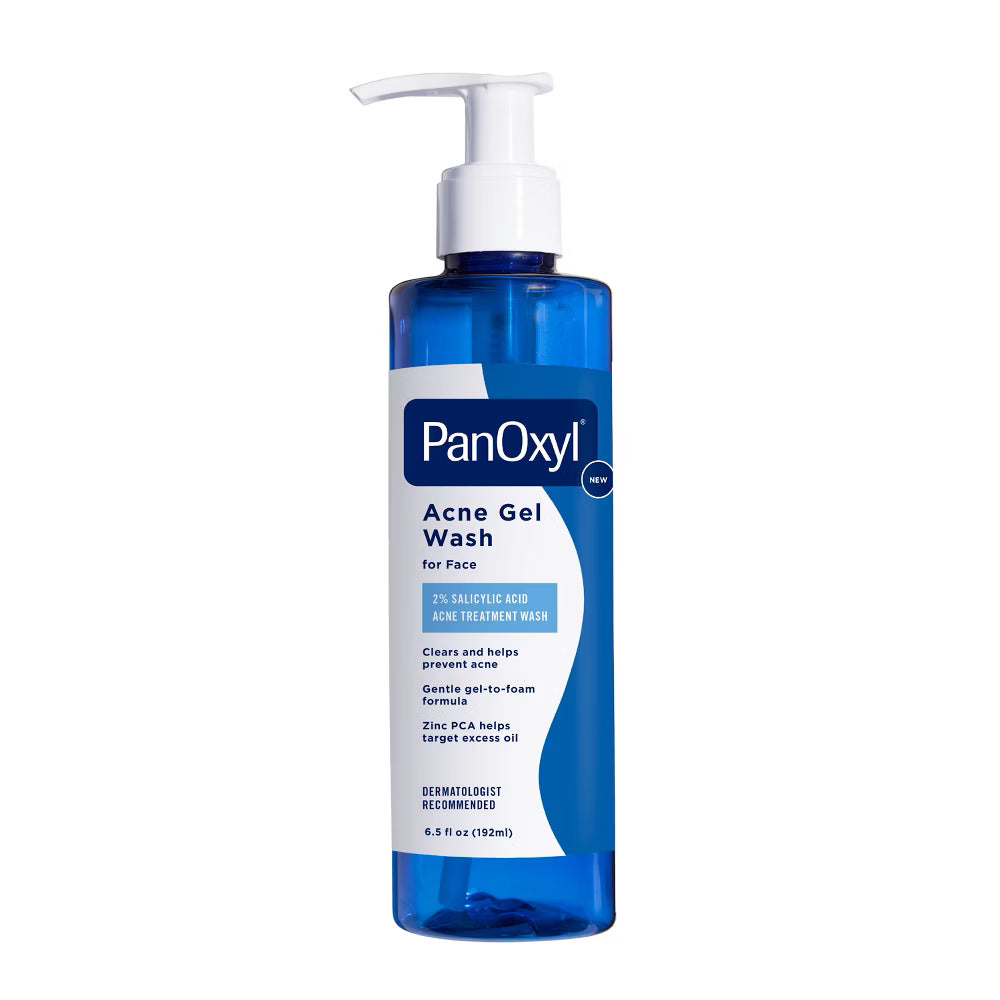 PanOxyl 2% Salicylic Acid Acne Treatment Gel Wash 6.5 Oz