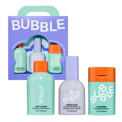 Bubble Skincare Hydro Heroes 3-Step Hydration Routine Kit - Missing Box