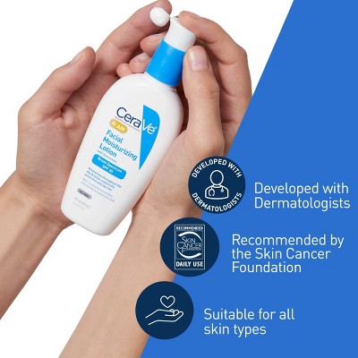 CeraVe Face Moisturizer with Sunscreen, AM Facial Moisturizing Lotion for Normal to Dry Skin SPF 30 2 fl oz - Imperfect Box