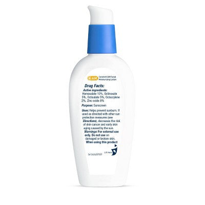 CeraVe Face Moisturizer with Sunscreen, AM Facial Moisturizing Lotion for Normal to Dry Skin SPF 30 2 fl oz - Imperfect Box