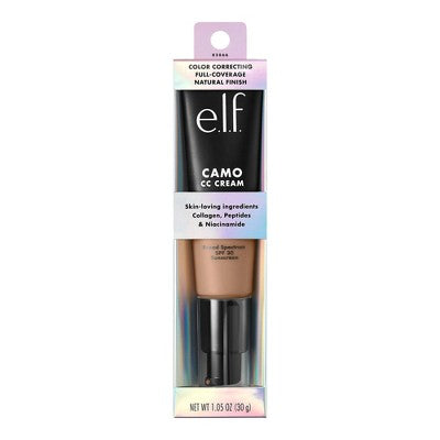 e.l.f. Camo CC Cream 370 N Medium 1.05oz - Imperfect Box