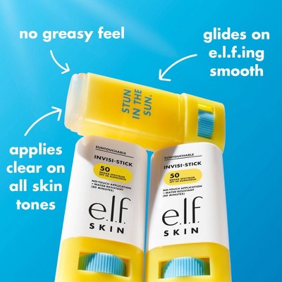 e.l.f. Suntouchable Invisi-Stick SPF 50 0.63oz - Imperfect Box