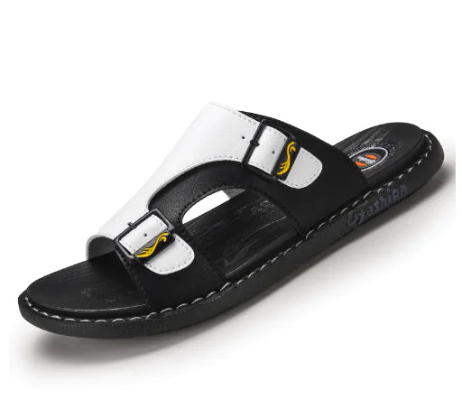 Style Loft Collection LoftLab Avelure Beachcruiser Leather Slippers