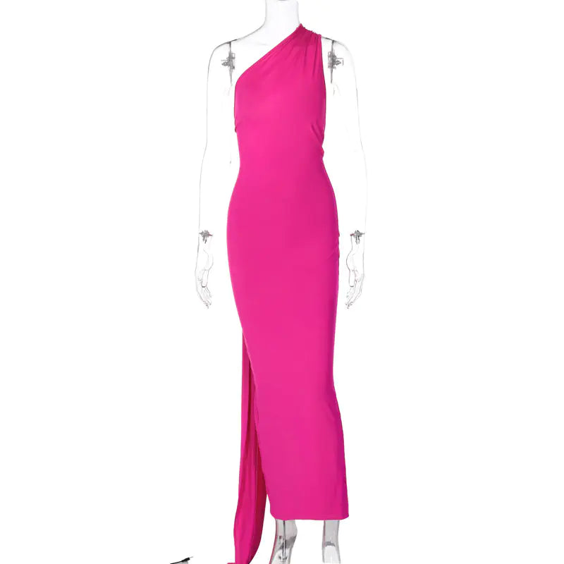 Style Loft Collection A Night In Paris Slim Backless Trailing Dress