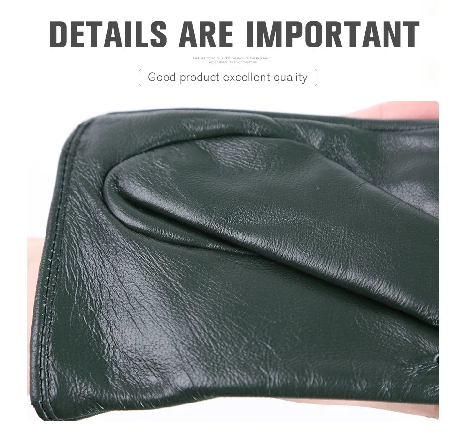 Fashion color Apparel Accessories women's leather gloves,comfortable short Women mitten,warm winter gloves women-2001