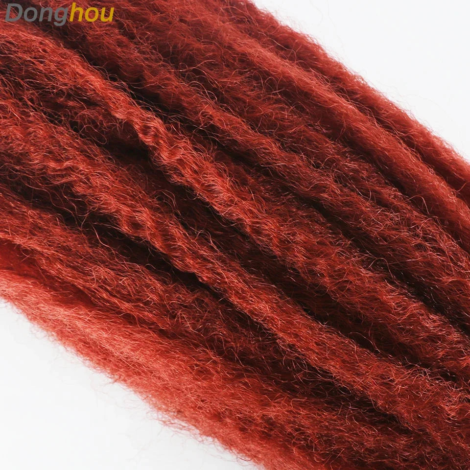 18 Inch Marley Hair for Braids | Afro Kinky Ombre | 30 Strands per Pack