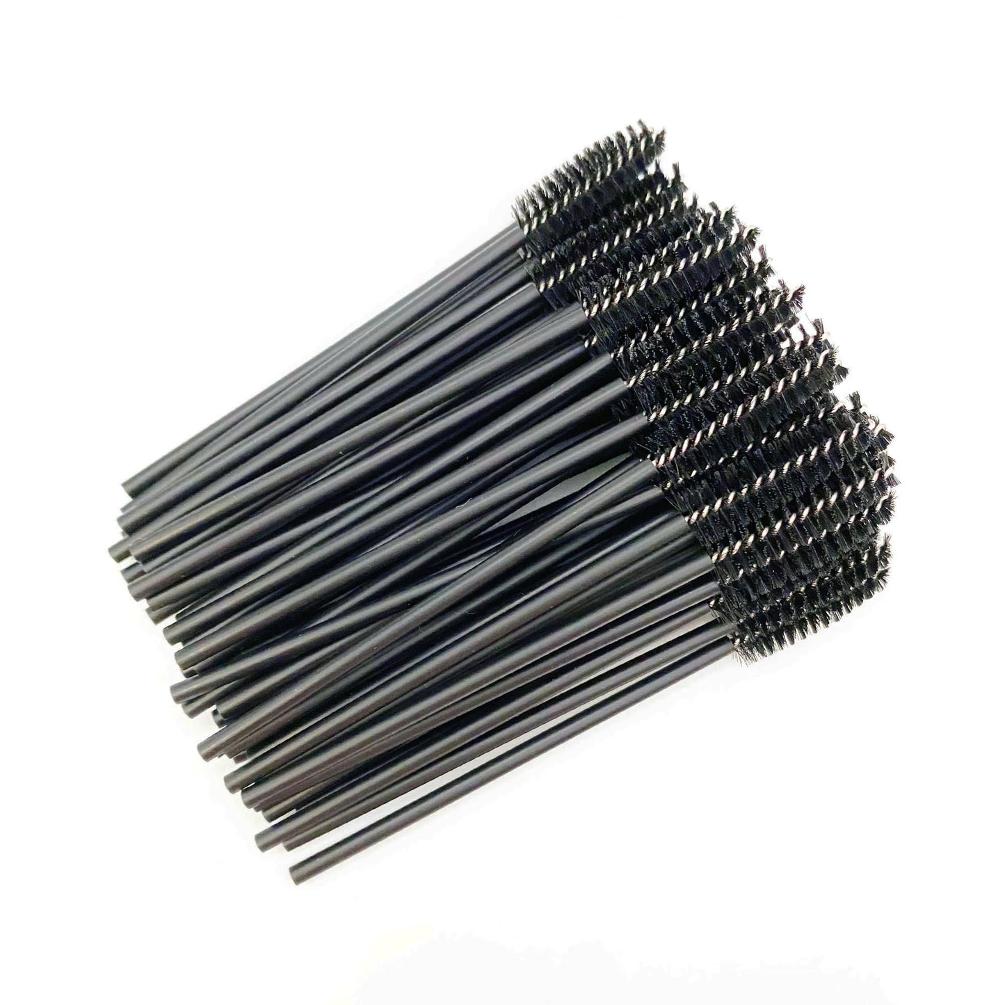 Disposable Eyelashes Brushes Crystal Diamond Handle Lash Brush Eyebrow Mascara Wands Eyelash Extension Supplies Makeup Tools