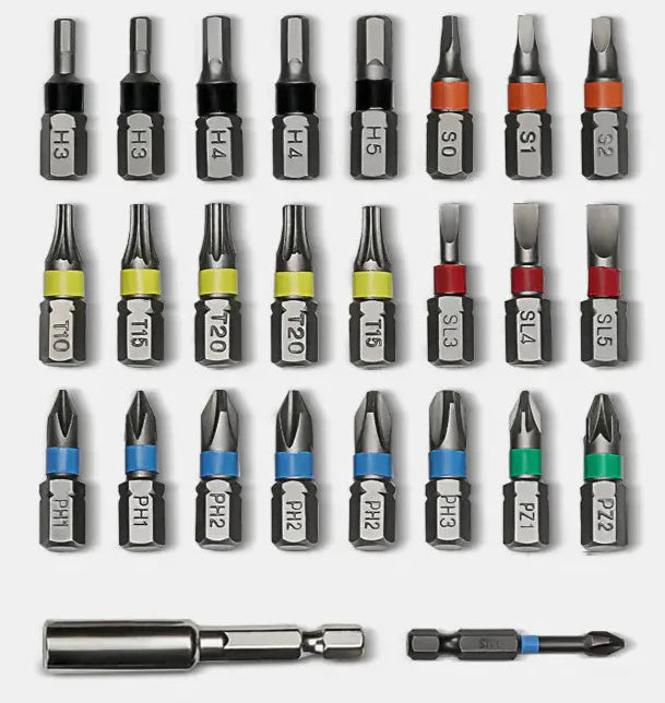 Style Loft Collection ToolStyle Mini Rechargeable Electric Screwdriver Set