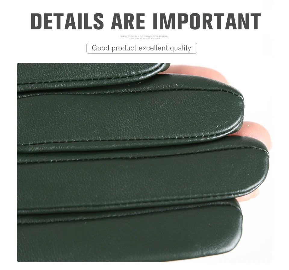 Fashion color Apparel Accessories women's leather gloves,comfortable short Women mitten,warm winter gloves women-2001
